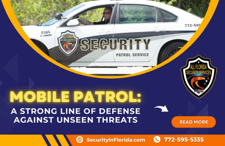 Mobile Patrol: A Strong Line of Defense Against Unseen Threats
