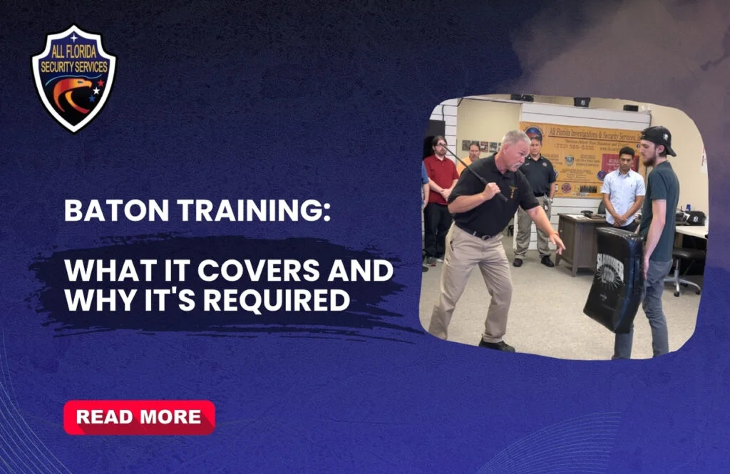 Baton Training: What It Covers and Why It’s Required