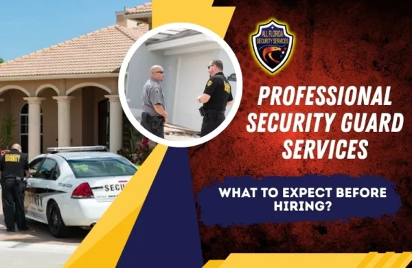 Professional Security Guard Services: What to Expect Before Hiring